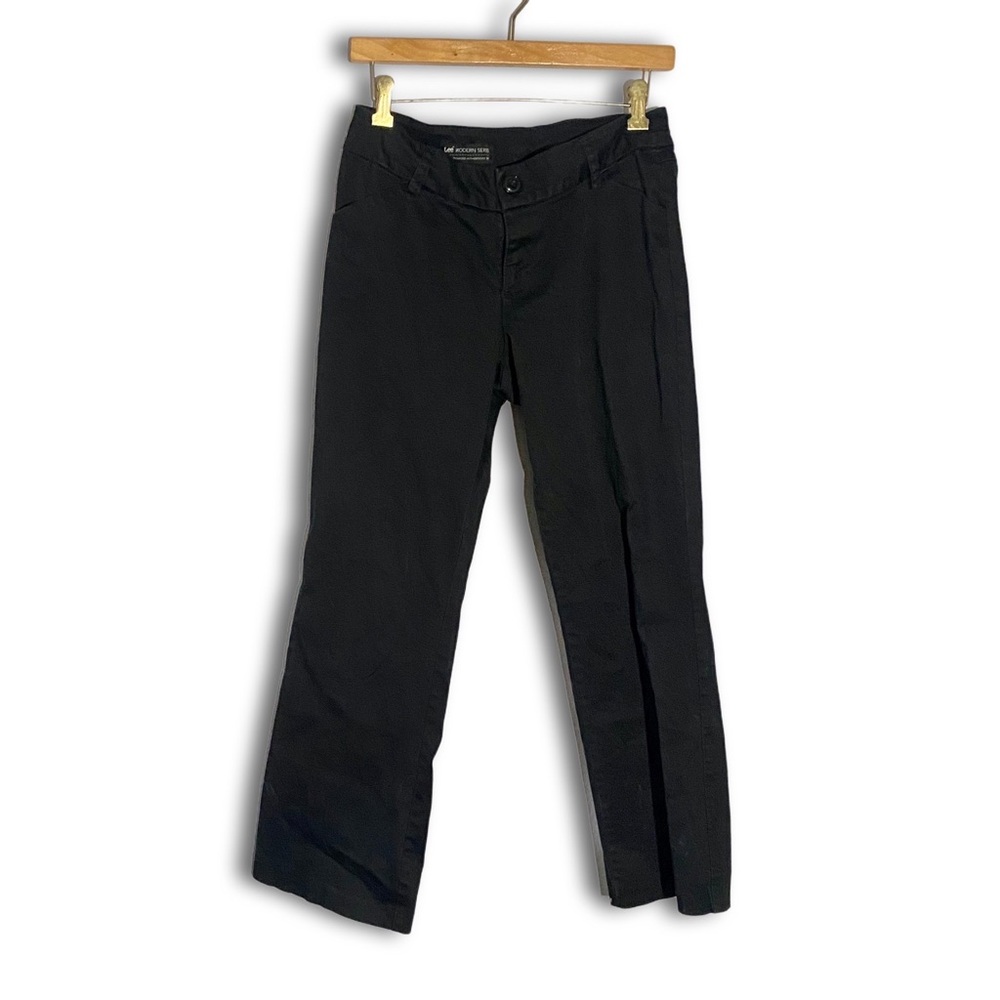 Lee Modern Series Black Curvy Fit Maxwell Trouser Pants